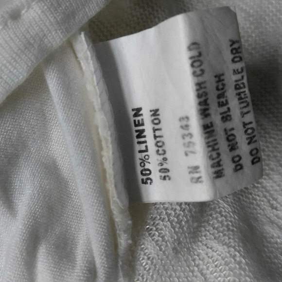 Piazza Roma Women Ivory Sleeveless Blouse M. - Picture 5 of 5